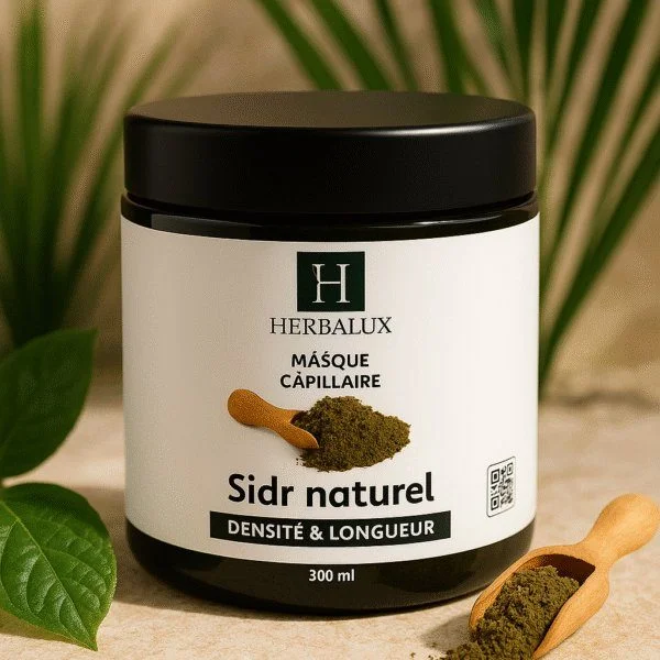 Masque Capillaire au Sidr Naturel HERBALUX — pot 400g